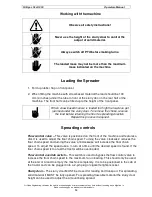 Preview for 14 page of Hi-Spec Xcel 1250 Operator'S Instruction Manual