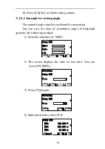 Preview for 72 page of Hi-Target Surveying Instrument ZTS-360R Manual