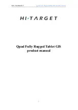 Preview for 1 page of Hi-Target Qpad Product Manual