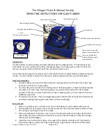 Hi-Tech Diamond SLANT CABBER Operating Instructions preview