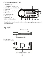 Предварительный просмотр 5 страницы Hi-Tech HE-BT2001 User Manual