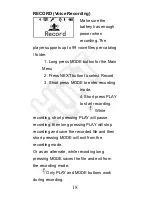 Preview for 18 page of Hi-Tech HE-MP44F User Manual