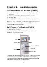 Предварительный просмотр 10 страницы Hi-Touch Imaging Technologies 630PL/PS (French) Manuel Du Propriétaire