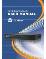 Предварительный просмотр 1 страницы Hi-view H.264 4CH Digital Video Recorder User Manual