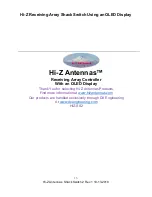 Preview for 12 page of Hi-Z Antennas HIZ-SS2 Manual