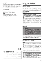 Preview for 3 page of HI 70371 Directions For Use And Safety Instructions