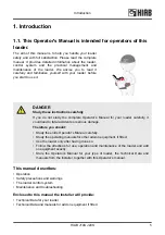 Предварительный просмотр 5 страницы HIAB J14S Operator'S Manual