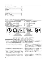 Preview for 2 page of Hiace G-35L Owner'S Manual