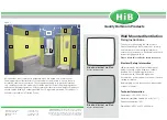 Предварительный просмотр 1 страницы HiB 31100 Fixing Instructions