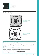 HiB Air-Star Series Quick Manual предпросмотр