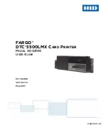 HID FARGO DTC 5500LMX User Manual предпросмотр