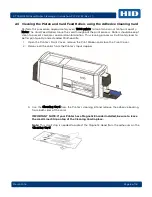 Предварительный просмотр 8 страницы HID Fargo DTC5500LMX Cleaning Kit Instruction