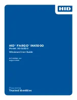 Предварительный просмотр 1 страницы HID FARGO INK1000 User Manual