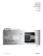 Preview for 1 page of HID iCLASS SE R90 Installation Manual