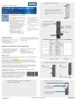 HID iCLASS SE RBN25GNK Installation Manual preview