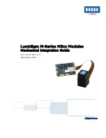 HID Lumidigm M Series Mechanical Integration Manual предпросмотр