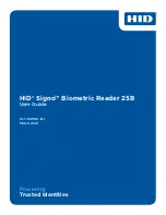 HID Signo 25B User Manual предпросмотр