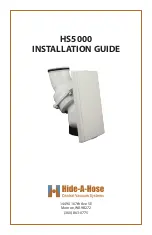 Hide-A-Hose HPHS5000W Installation Manual preview