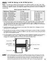 Предварительный просмотр 10 страницы Hideaway Beds Beta Bed Double Assembly Instructions Manual