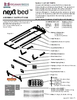 Hideaway Beds Next Bed Single Assembly Instructions Manual preview