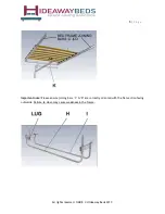 Предварительный просмотр 5 страницы Hideaway Beds SwingAway Assembly Instructions Manual