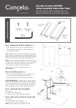 Preview for 3 page of Hideaway Concelo CRL160D Installation Instructions