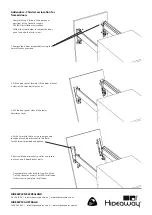 Предварительный просмотр 4 страницы Hideaway Concelo CRL160D Installation Instructions