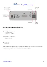 Предварительный просмотр 4 страницы Hides HV-310 Quick Installation Manual