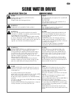 Preview for 5 page of HIDROCONTROL W-DRIVEB2M2M/08 User Manual