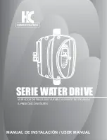 HIDROCONTROL Water Drive Series User Manual preview