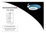 Hidromasajes Estilo GT-0532 Installation Manual preview