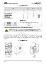 Preview for 21 page of HIdRos LZT 05 Technical Manual