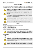 Preview for 29 page of HIdRos LZT 05 Technical Manual