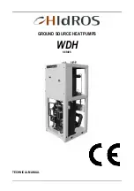 HIdRos WDH 039 Technical Manual preview