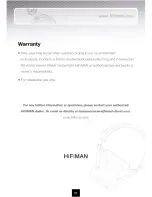 Preview for 7 page of HiFiMAN HE-400 Owner'S Manual