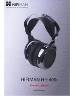 HiFiMAN HE-400i Owner'S Manual preview