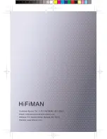 Preview for 8 page of HiFiMAN HE-500 Owner'S Manual