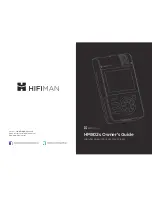 Preview for 1 page of HiFiMAN HM802s Owner'S Manual