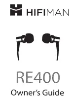 Preview for 1 page of HiFiMAN re400 Owner'S Manual