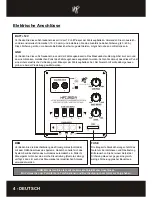 Preview for 4 page of Hifionics HFI 200 A User Manual