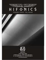 Preview for 12 page of Hifionics HFI 200 A User Manual