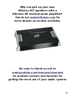 Preview for 9 page of Hifionics HFI6.5C User Manual