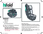 hifold Fit-And-Fold Booster Instruction Manual preview