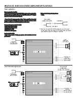 Предварительный просмотр 8 страницы Hifonics BRUTUS BRX1200.4 User Manual