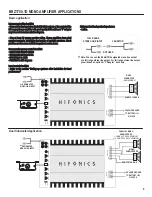 Предварительный просмотр 6 страницы Hifonics Brutus BRZ 1200.1D User Manual