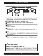 Предварительный просмотр 18 страницы Hifonics Brutus BXi6000D Owner'S Manual