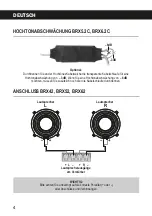 Предварительный просмотр 4 страницы Hifonics Brutus Series Installation Manual