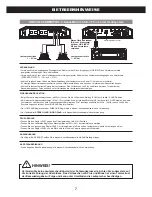 Предварительный просмотр 7 страницы Hifonics Generation X4 Owner'S Manual