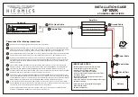 Предварительный просмотр 1 страницы Hifonics HF10WK Installation Manual