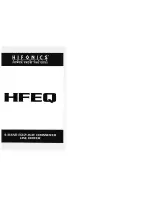 Hifonics HFEQ User Instruction preview